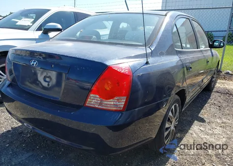 2005 Hyundai Elantra Gls/Gt из США, поврежденный, VIN KMHDN46D15U144091